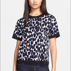 Kate Spade Gramercy Leopard Top